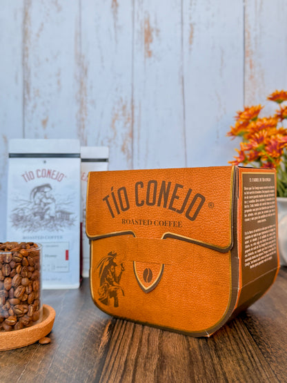 Combo Gesha Honey + Tabi Natural + Carriel, empaque carriel