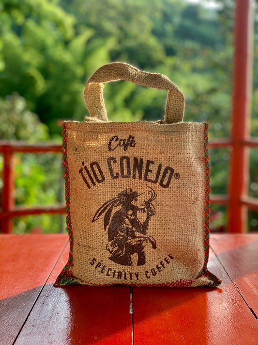 Bolsa de yute Café Tío Conejo